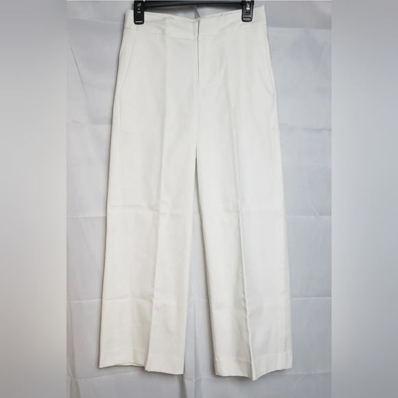NWOT Everlane The Wide Leg Structure Pant - White Bone - Picture 4 of 9